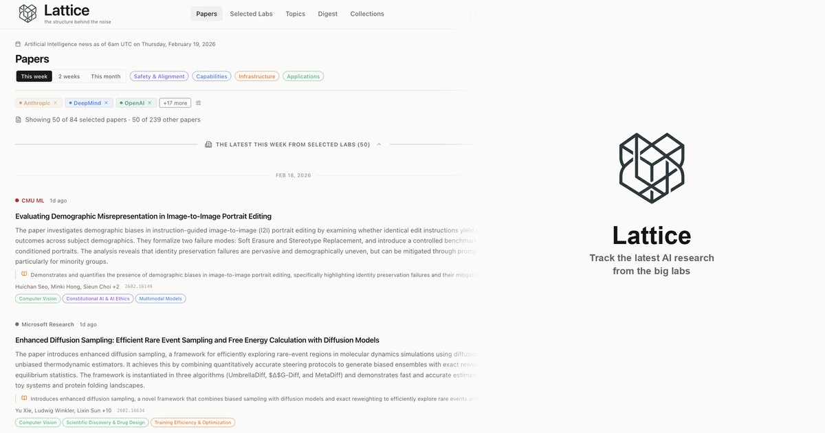 Lattice AI Research cover